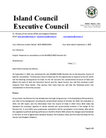 Letter Island Council & Executive Council WolBES FinBES