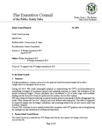 Island Council Proposal 3rd Budget Amendment