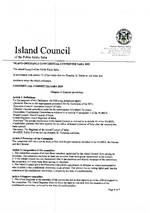 Island Ordinance Confidentiality Committee