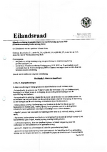 Eilandverordening Kinderopvang Saba