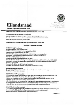 Eilandsverordening op de Vertrouwenscommissie saba 2025